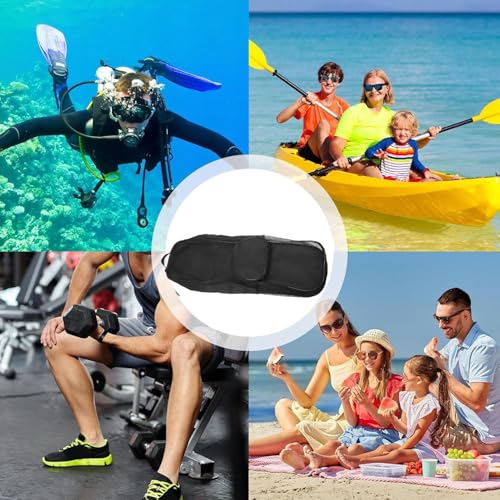 Kuuleyn Schwimmen Schnorcheln Sporttasche,tauchtasche,Tragbarer Nylon-Tauch-Netz-Rucksack Schnorchel-Schulter-Aufbewahrungstasche Leichte Reißverschluss-Netztasche für Flossen Flossen