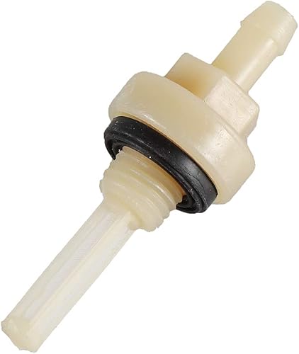 Miniatura 5 de HGC Depósito de combustible para Honda GX160 5.5HP GX200 6.5HP GX140 motor blanco con filtro de tapa de gas Petcock reemplaza 17510-ZE1-020ZA