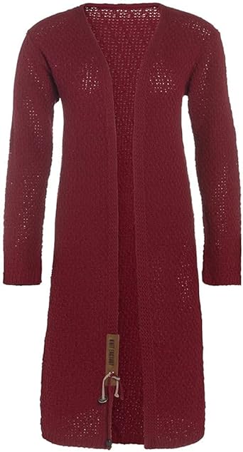 KNIT FACTORY Luna Lange Strickjacke - Damen Cardigan Aus Wolle & Acryl