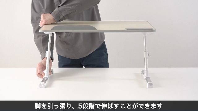 Amazon.co.jp: サンワダイレクト パソコンテーブル 折りたたみ