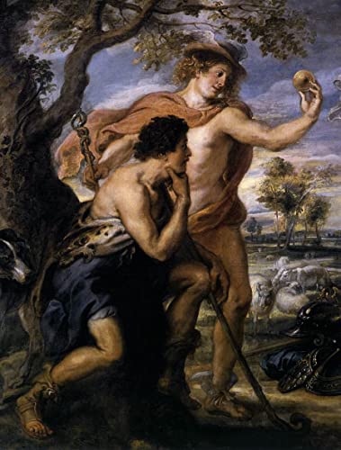 Tableau Le Jugement de Pâris par Rubens 60x90cm pour chambre à coucher