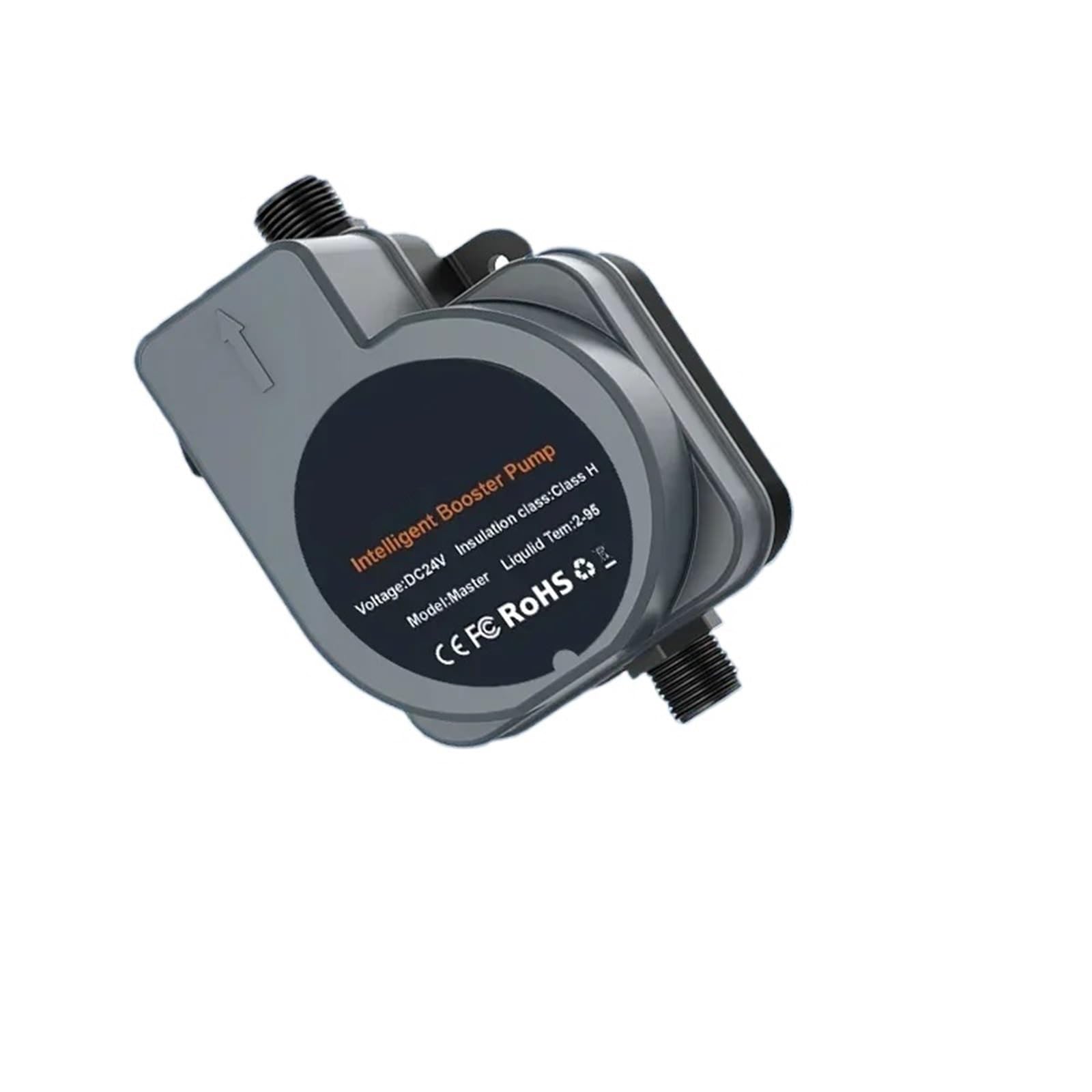 Bomba de refuerzo automática 2024 de 180 W y 24 V, sin escobillas, for ducha doméstica, calentador de agua con presión de agua adicional y silenciosa.(Green-180W 24V,US)