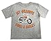 HARLEY-DAVIDSON Little Boys' My Grandpa Rides A Harley Toddler Tee 1570706 (3T) Gray