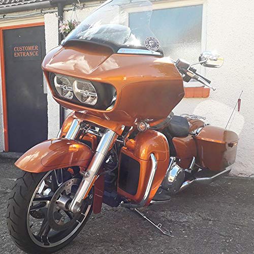 Amber Whiskey Lower Fairings Rushmore Leg Warmers Fit For Harley Touring, Street Glide, Road Glide, Road King, 2014+ #TOP2