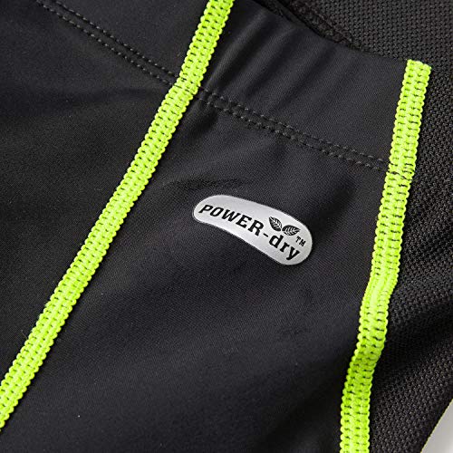 Santic Cycling Men's Shorts Biking Bicycle Bike Pants Half Pants 4D Coolmax Padded Hi Viz M #TOP6