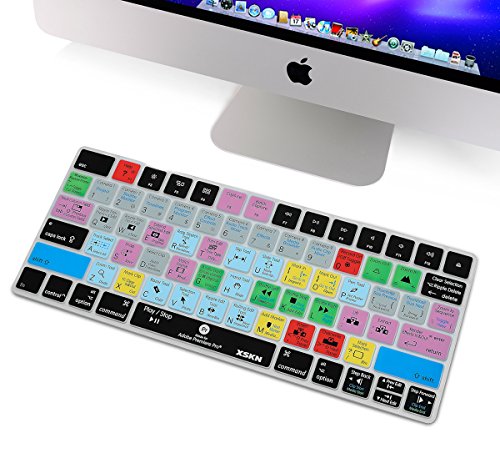 Xskn Magic Keyboard Premiere Pro Shortcuts Keyboard Cover, Xskn Durable Pr Hotkeys Silicone Keyboard Skin For Apple Magic Keyboard Mla22Ll/A (Us Version) #TOP7