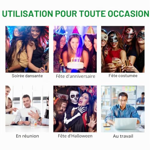 Utapossin Prothèses Dentaires Provisoires, Kit de Dent Provisoire Réparation, pour Fixer la Dent Cassée Manquante Remplissante, Remplissage Des Dents Manquantes et Cassées Ou Adhésif – vue 7