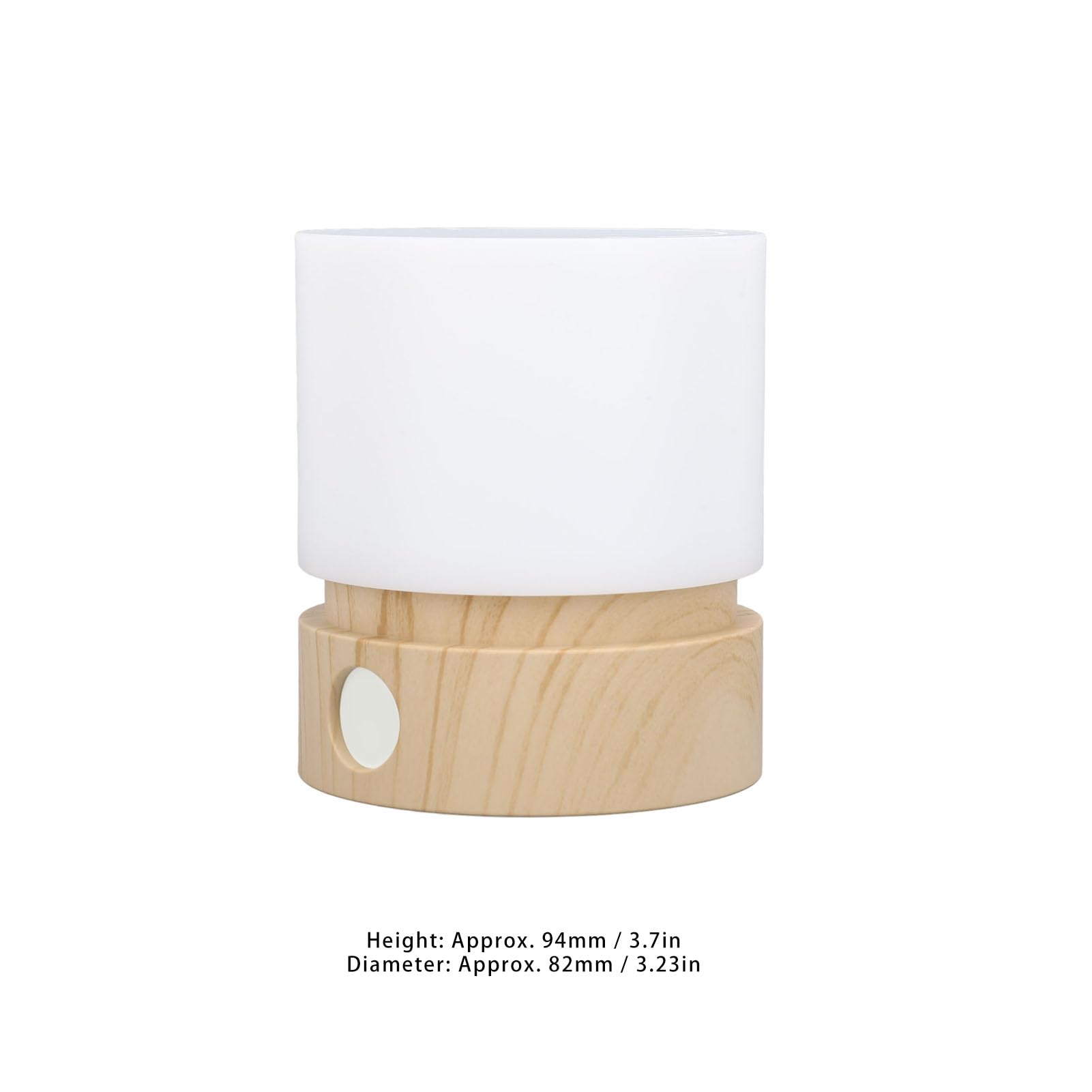 Garosa Luz LED Nocturna Portátil con Atenuación Continua, Lámpara de Lectura para Escritorio Ideal para Niños, Dormitorio, Sala de Estar y Oficina