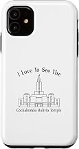iPhone 11 Cochabamba Bolivia Temple, I love to see my temple, happy Case