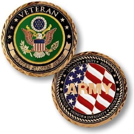 Imachine U.S. Army Veteran Challenge Coin
