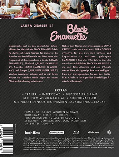 Black Emanuelle - 1-4 Box (+ CD-Soundtrack)