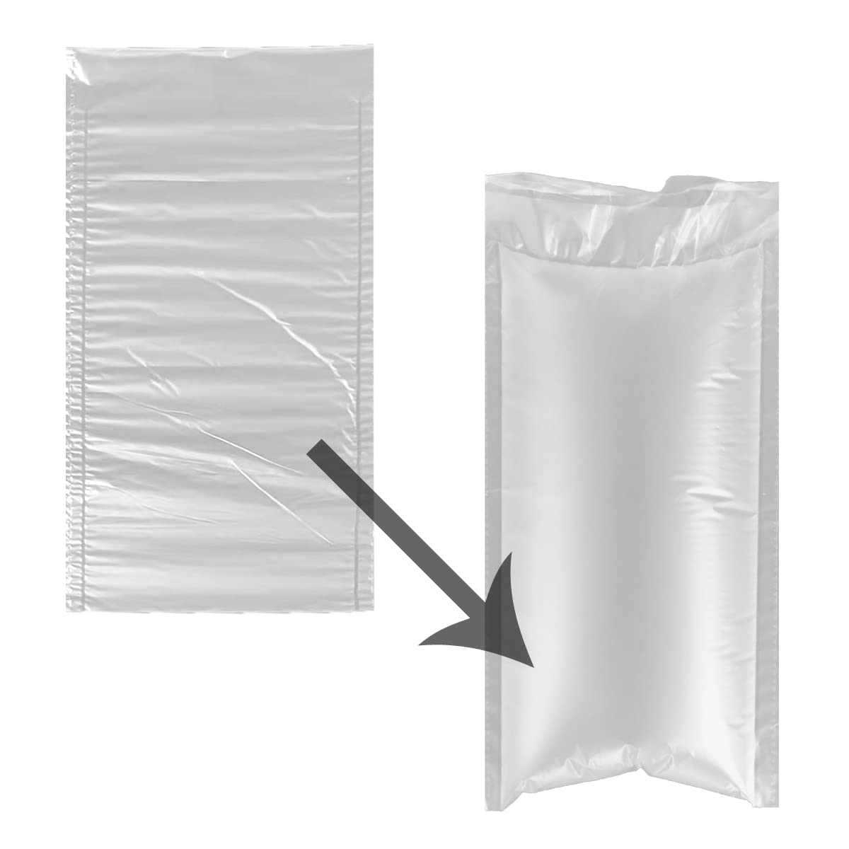Cuscino imbottito ad aria, 600 m, 10 x 20 cm, per tappezzeria, pellicola per poster ad aria, perforazione