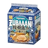 東洋水産 マルちゃんＺＵＢＡＡＡＮ！ 豚骨魚介中華そば ３食パック x ９個