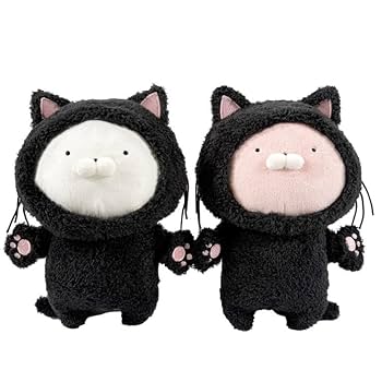 Amazon.co.jp: LINE CREATORS うさまる ぬいぐるみ うさまる 黒