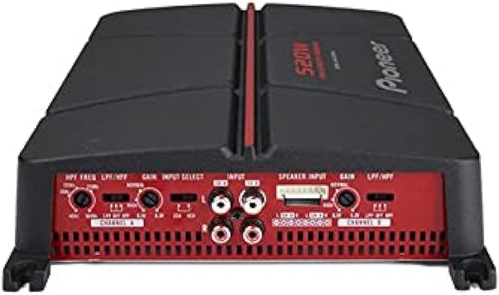 Lighting master Pioneer Gm-A4704 4Ch Amplifier For Car Stereo