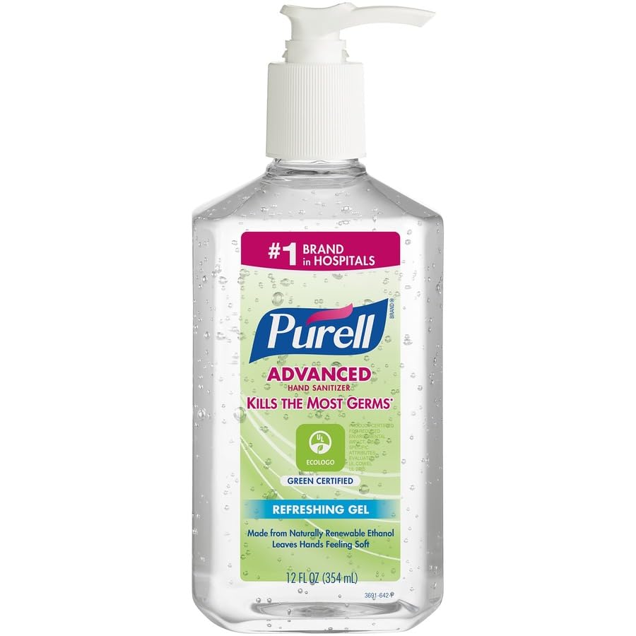 Amazon.com: PURELL Advanced Hand Sanitizer Green Certified