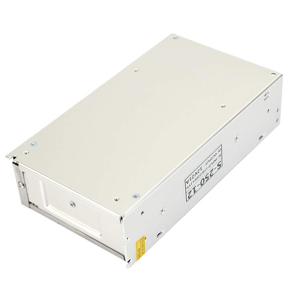 Walfront AC110V - Transformateur de Conversion 220V-DC 12V pour CCTV, Radio, Projet Informatique