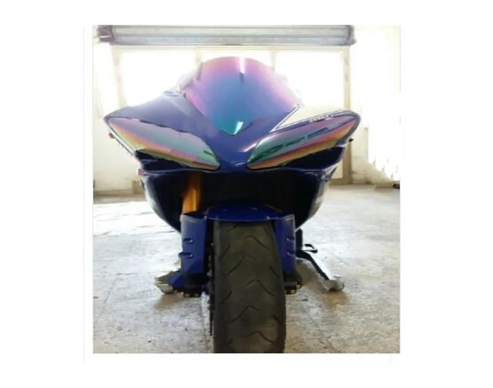 Deflector Accesorios Motocicleta para Parabrisas De Twin Burbuja para YZF R1 04 05 06 2004 2005 2006