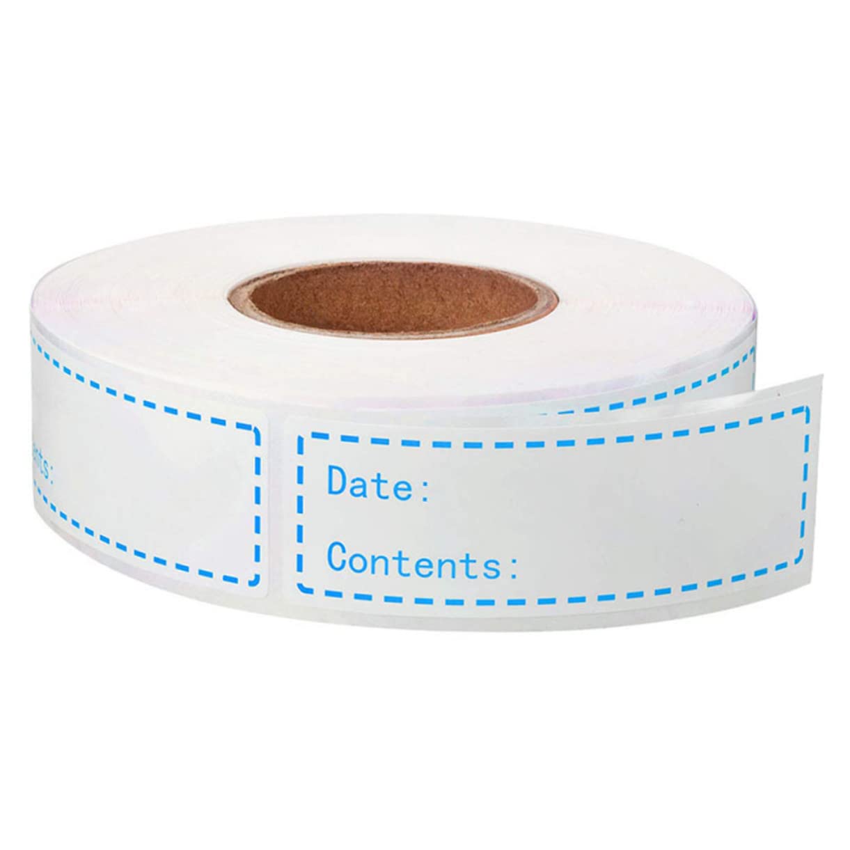 TEHAUX 3 Etichette Adesivper Data Alimentare Blu Pratichper Identificazione Cibi Cucina Facili Da Applicare Su Superfici Lisce Design Chic Per Conservazione e Organizzazione Cibo