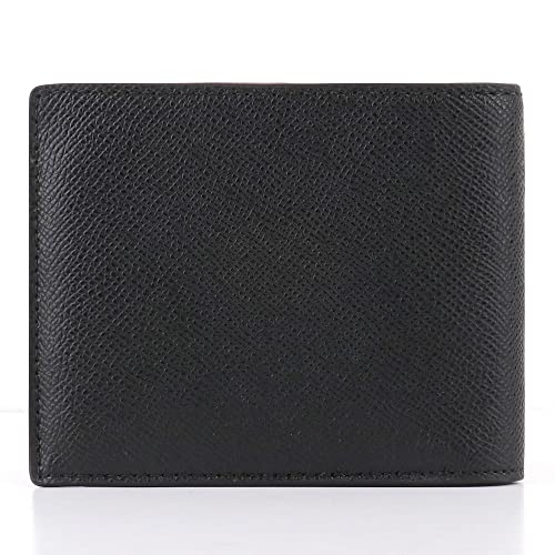 Coach Men's 3 In 1 Wallet (Crossgrain Leather, Black) #TOP1