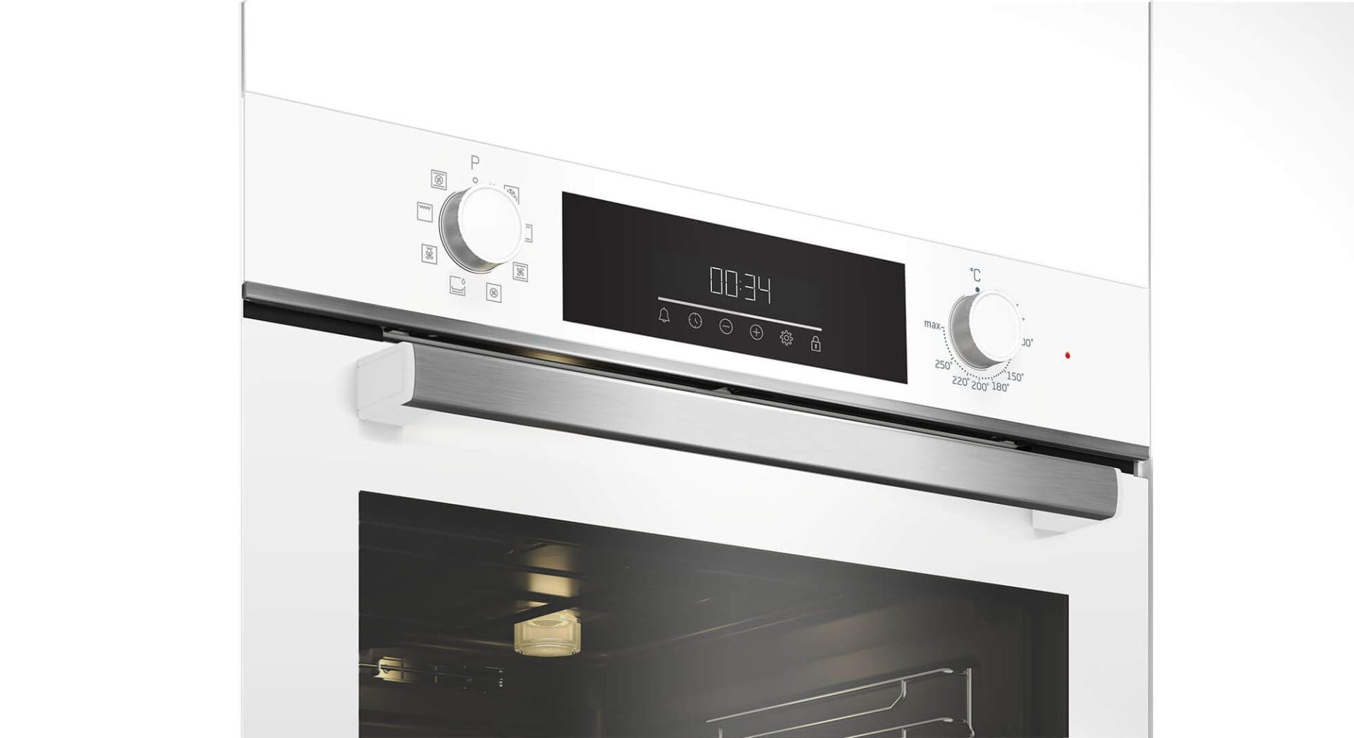 BEKO Forno Elettrico Grill Multifunzionale 72 Litri Classe A Bianco - BBIM14300WMS