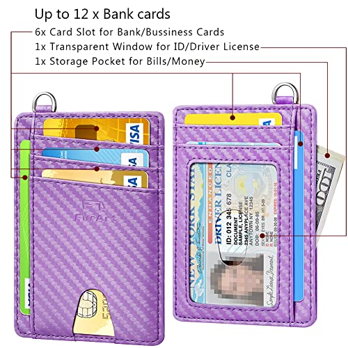 Furart Slim Minimalist Wallet, Front Pocket Wallets, Rfid Blocking, Credit Card Holder For Men&Women #TOP5