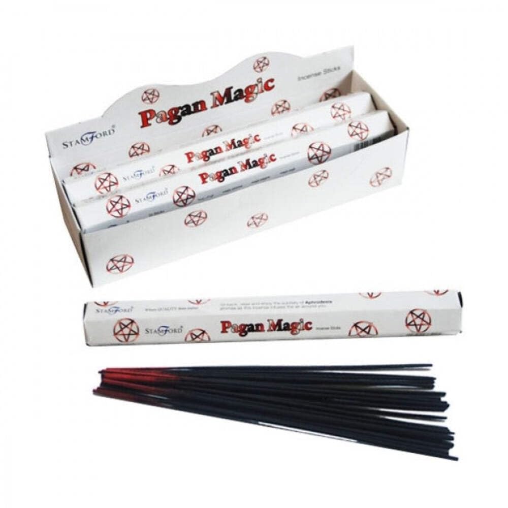 Stamford Pagan Magic Incense Sticks, Pack of 20, Black