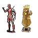 Metal Earth Fascinations 3D Metal Model Kits Set of 2 Marvel Deadpool - Infinity Gauntlet