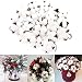 CEWOR 20Pcs Natural Cotton Flower for Flower Arrangement Wedding Decoration