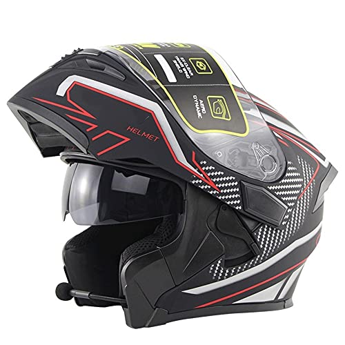 [Certificazione di sicurezza] La certificazione ECE / DOT può autorizzare legalmente l'uso di questi caschi su tutte le strade europee e americane.Hai bisogno di un casco modulare moto moto per attività all'aperto come motocicli fuoristrada, biciclette da strada, incrociatori, scooter, ecc.