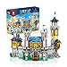 Produktbild Reobrix 66006 Goldene Löwenburg Bausteineset, 2722 pcs Große Klemmbausteine voller Kreativität mit Disco-Funktion, Bausteine Geschenk für Jugendliche und Erwachsene, Baustein-Set