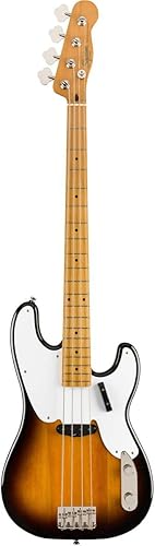 Miniatura 6 de Squier Classic Vibe Precision Bass, 2 colores Sunburst, diapasón de arce