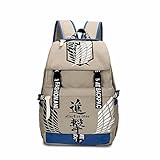Joyralcos Japanese Anime Backpack Cosplay Canvas Satchel School Shoulder Laptop Bag Rucksack (A)