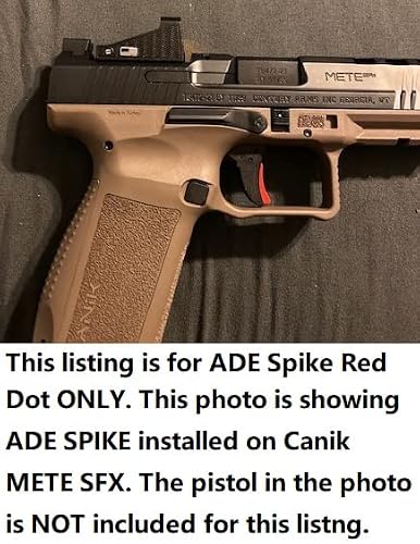 Ade Advanced Optics RD3-018-SC Spike Red Dot for Springfield Hellcat (OSP/PRO), P365XL Spectre Comp and Canik TP9 Elite SC (Black Body) - Thumbnail 7