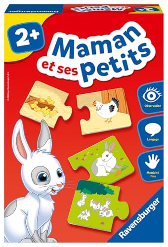 Le jeu éducatif Maman et ses petits pour garçon de 2 ans
