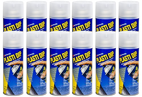 Plasti Dip 12-Pack Performix Clear 11oz Spray Can Rubber Handle Coating …