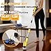 Electric Spin Scrubber Kit with 2.0Ah Battery and Charger, Ecarke 1100RPM Cordless Cleaning Brush 4-Stage Handle, 8 Cleaning Heads for Bathroom/Floor/Tub/Tile, 2 Speeds (680-1100 RPM)