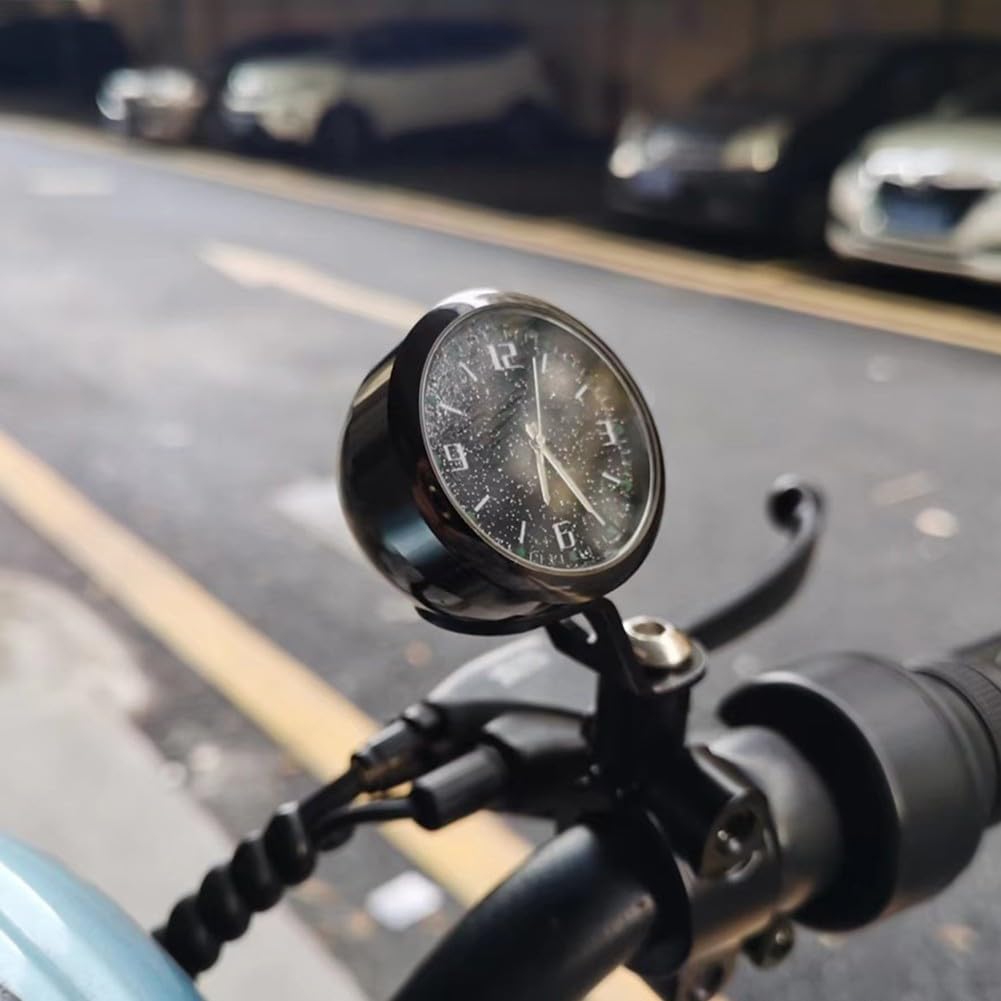 Passend für Motorrad-Lenkeruhr für alle Motorräder mit Installation