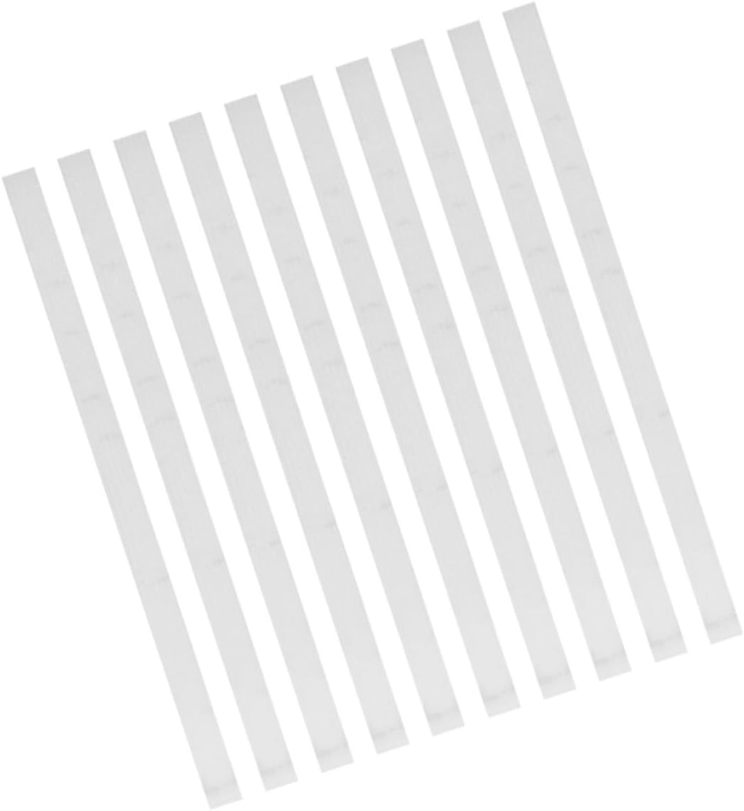 50pcs Multi-use Glue Strips for Book Binding Thermal Adhesive Tapes for Crafts and Office Supplies Strong and Flexible Binding for Daily Projects