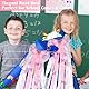 VOSSOT Lila Schleife Schultüte Mädchen Schultütenschleife Schmetterling Handgemacht Satinband Deko Schleifen Schultüte Bastelset Mädchen Große Schleife Geschenk zum Basteln Dekorieren Verzieren