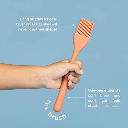 Miniatura 5 de Tampoco Montessori - Juego de hornear y cocinar para niños, utensilios de primera calidad seguros para niños y niñas, herramientas de cocina reales