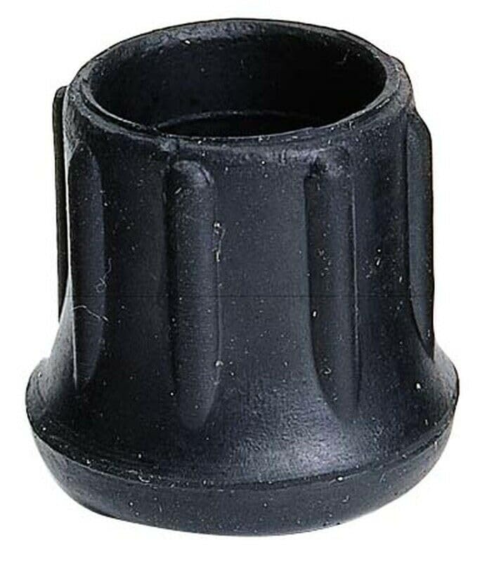 7/8'' Heavy Duty Rubber Tip for Canes/Crutches/Walkers (10)
