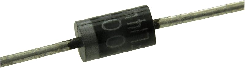 MCIGICM 100Pcs 1N4004 Rectifier Diode 1A 400V Hole DO-41
