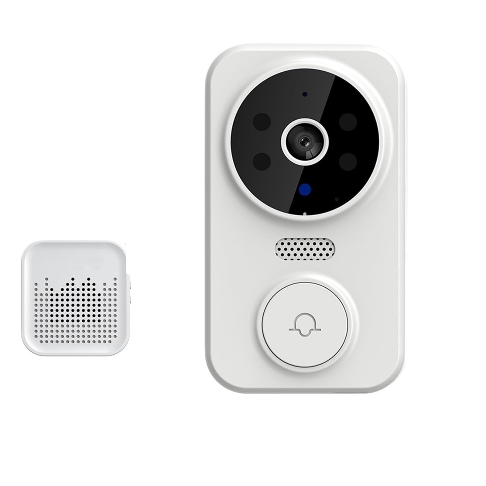 Sonnette vidéo M8 interphone bidirectionnel pour sécuriser et enregistrer les visites