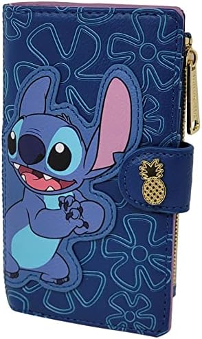 Loungefly Disney Stitch Wallet Snap Flap Clutch, Multicolor