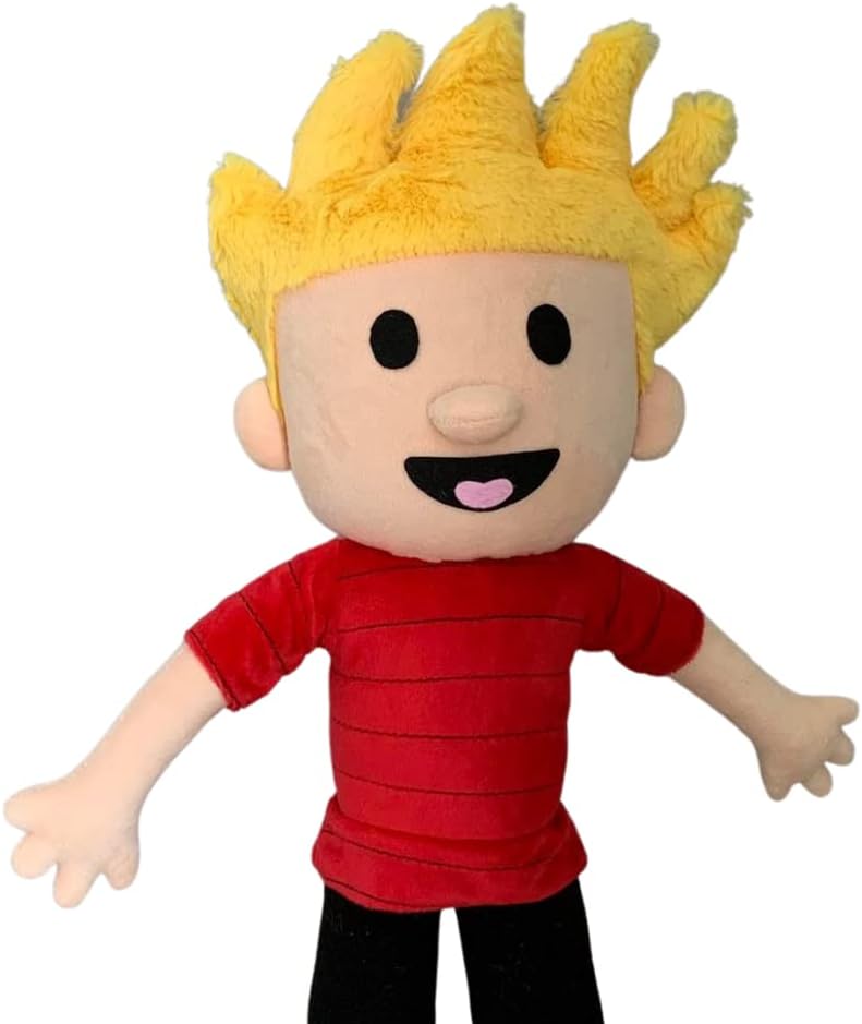 Soft Fabric Stuffed Calv Doll/Handmade Tiger boy/Cal. and Hobs