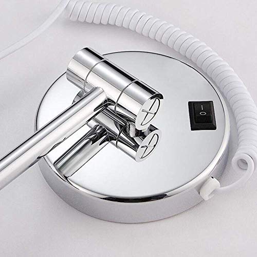Miroir de courtoisie mural extensible pour ne plus se pencher au lavabo