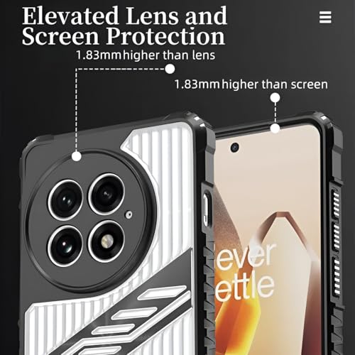 Image of MILLION CASES Back Cover Case for OnePlus 13R Shockproof Protective Hyper Guard Kickstand TPU Case for Men & Boys(Brilliant Blue)