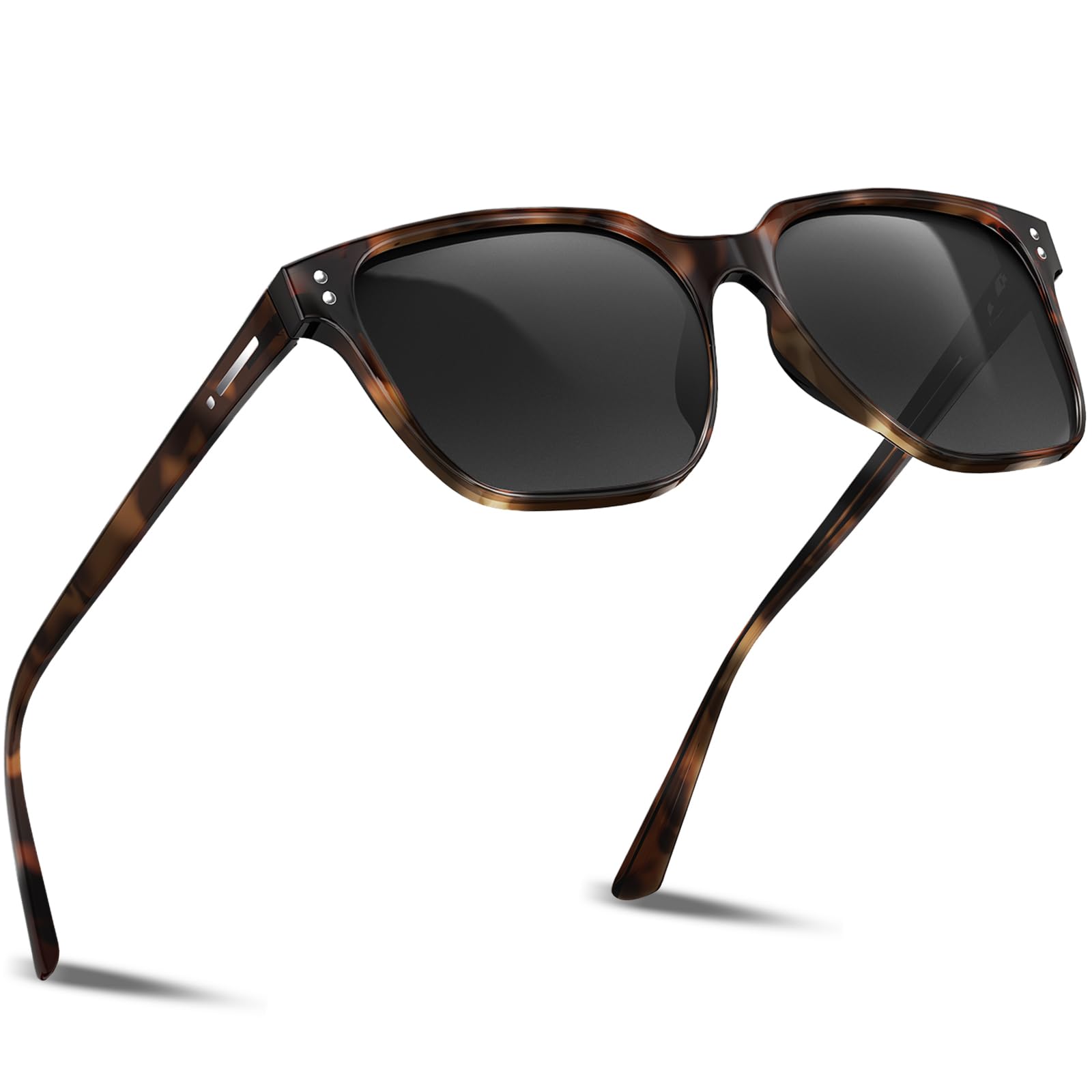 DADA-PRO Sonnenbrille Herren Polarisiert Damen Sonnenbrille Retro Verspiegelt Polarisierte Brille UV400 Schutz Classic Sunglasses Men Women für Angeln Fahren