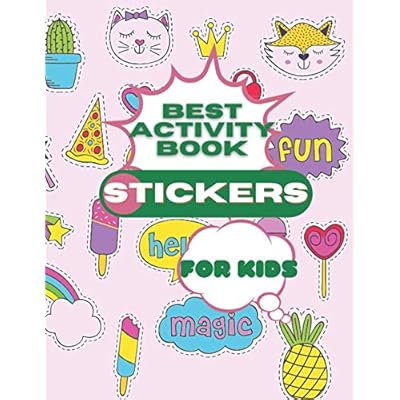 best activity book stickers for kids